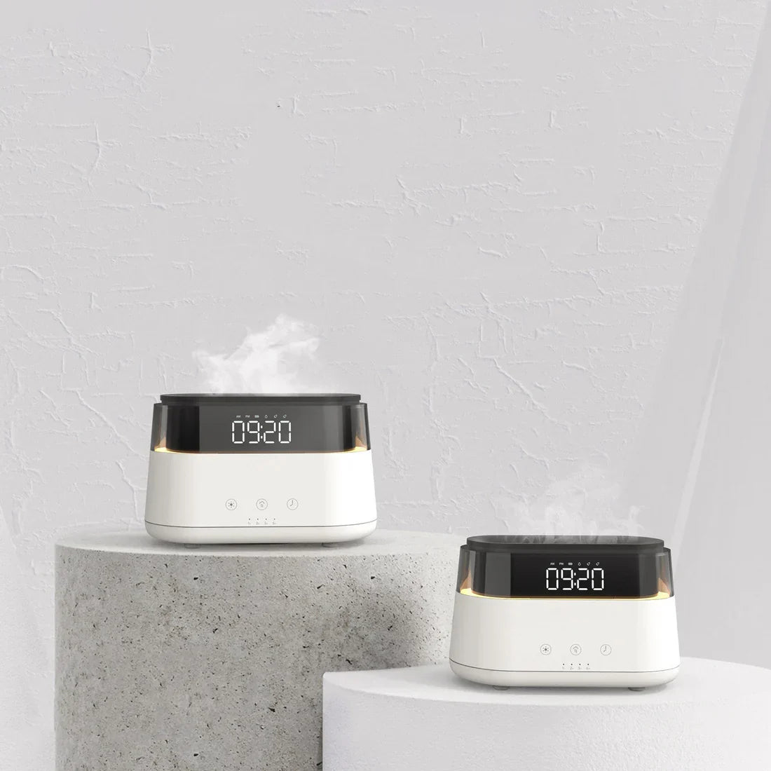 LumiFlame Smart Humidifier & Sleep Clock – Relax, Hydrate, and Rest Perfectly